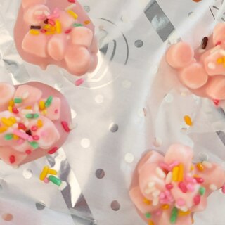 ふんわりとろり♡イチゴマシュマロチョコ